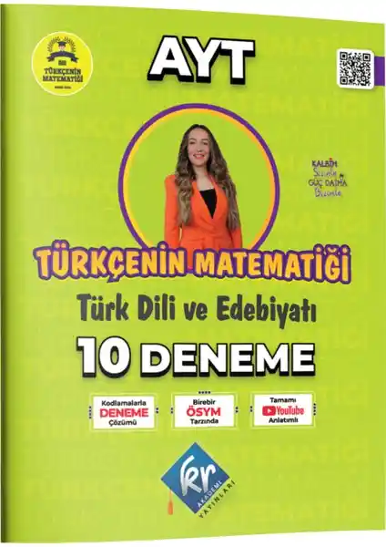 Gamze Hoca Türkçenin Matematiği AYT Denemeleri Güncel ve Güvenilir Sınav Hazırlık Kaynağı
