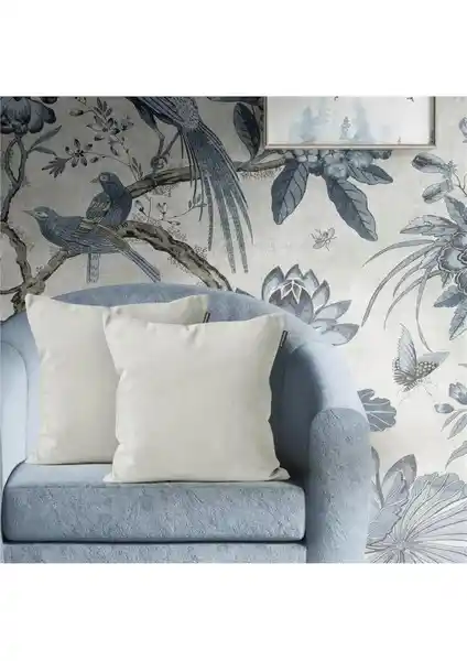 Goccia Kadife Kırlent Kılıfı Açık Krem ve Kiremit Renkleri Karşılaştırması