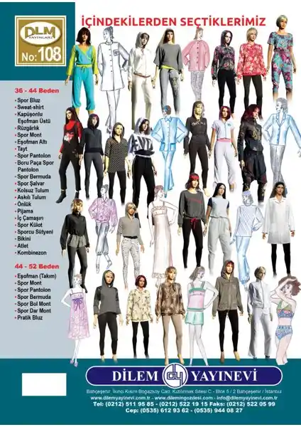 Güler Erkan Provasız Spor Giyim Kalıpları: Geniş Beden ve Konfor Odaklı Tasarımlar