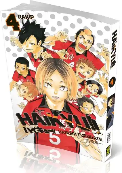 Haikyu!! 4. Cilt Rakip Spor Hikayesi Karasuno Lisesi Voleybol Takımı
