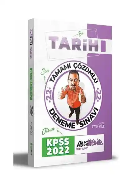 Hocawebde 2022 KPSS Tarih Tamamı Çözümlü 22 Deneme Kitabı Sınava Hazırlık İçin Kapsamlı Kaynak