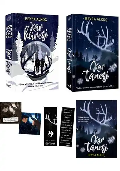 İndigo Kitap Kar Küresi - Kar Tanesi: Doğa ve Mevsim Temalarını İşleyen Edebiyat Eseri