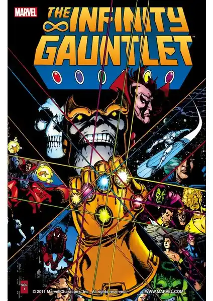 Infinity Gauntlet Jim Starlin’den Marvel’in En İkonik ve Etkileyici Çizgi Roman Eseri