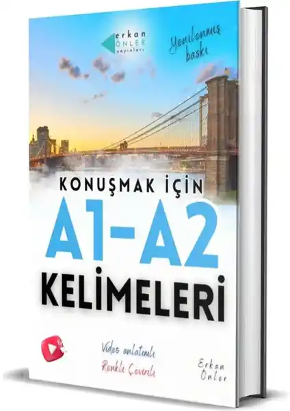 İngilizce Kelime Öğrenme Kitabı Erkan Önler A1-A2 Seviyesi Pratik Kaynak