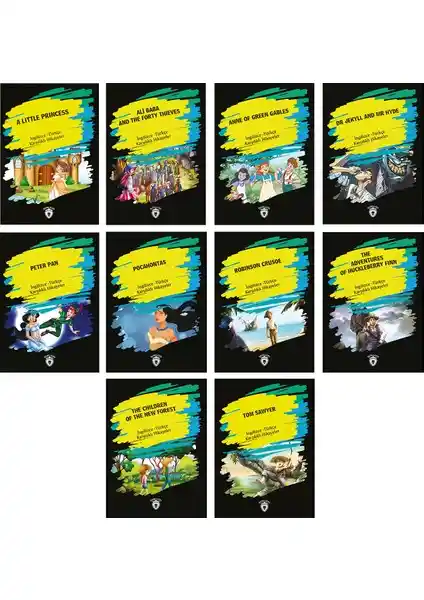 İngilizce-Türkçe Paralel Hikayeler Seti: Üniversite Seviyesine Uygun Çift Dilli Edebiyat Kaynağı