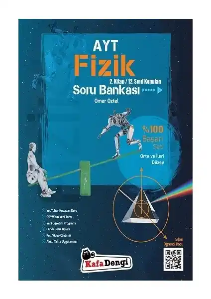 Kafa Dengi AYT Fizik Soru Bankası 2. Kitap: Güncel ve Detaylı İçeriklerle Sınava Hazırlık
