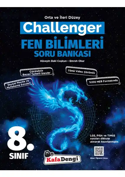 Kafa Dengi Yayınları 8. Sınıf Fen Bilimleri Challenger Soru Bankası İncelemesi ve Özellikleri