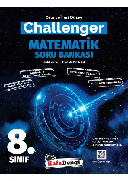 Kafa Dengi Yayınları 8. Sınıf LGS Matematik Challenger Soru Bankası Detaylı Tanıtım ve Analiz