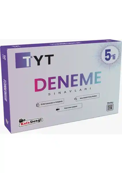 Kafa Dengi Yayınları TYT 5'li Deneme Sınavı Paketi ile Sınavlara Güçlü Hazırlık