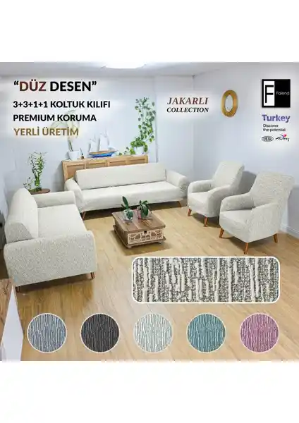 Kanepe Kılıfı Karşılaştırması: Faiend Jakarlı ve Riselerhome Esnek Modelleri