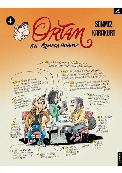 Karakarga Yayınları Ortam 4 Sönmez Karakurt'un Modern ve Derin Çizgi Roman Deneyimi