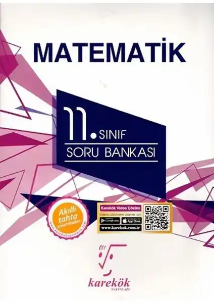 Karekök Yayıncılık 11. Sınıf Matematik Soru Bankası Güncel Müfredat ve Pratik İçerik