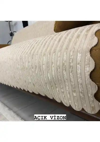 Koltuk Örtüsü Karşılaştırması: Kadife Bambu Çizgili ve Velerde Home Şönil Ürünleri