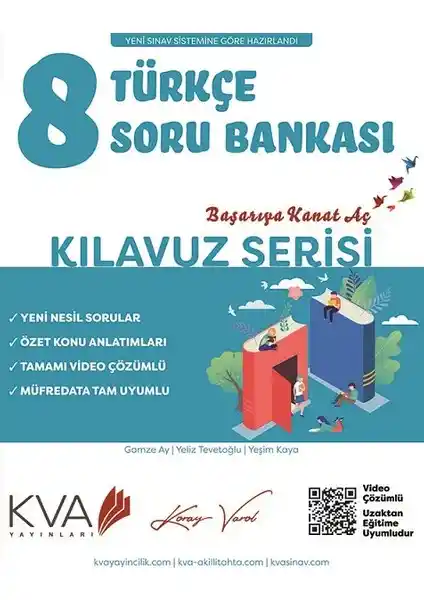Koray Varol Akademi 8. Sınıf Türkçe Soru Bankası Güncel Müfredatla Hazırlanan Kaynak