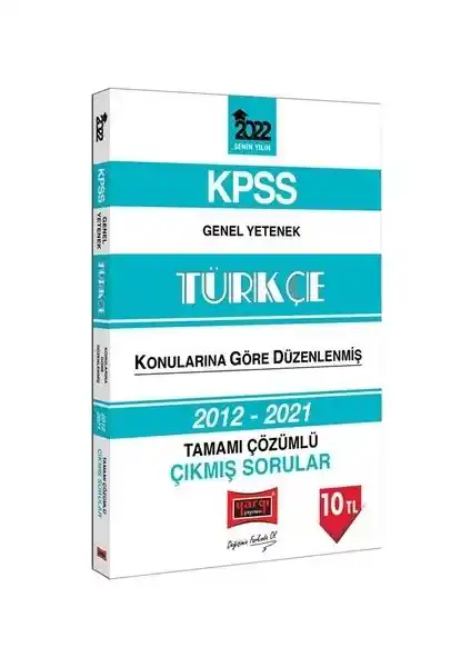 KPSS 2022 Türkçe Tamamı Çözümlü Soru Bankası Yargı Yayınevi Kitabı İncelemesi