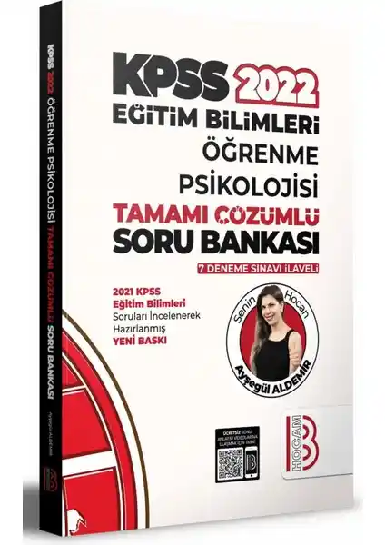 KPSS Eğitim Bilimleri Öğrenme Psikolojisi Soru Bankası Detaylı Çözüm ve Analiz