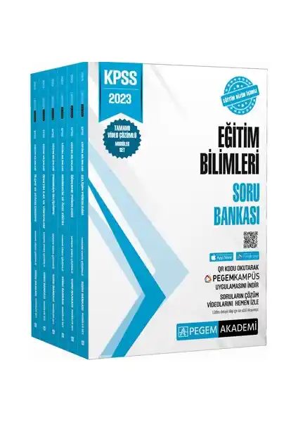 KPSS Eğitim Bilimleri Soru Bankası - Komple Set ile Etkili Sınav Hazırlığı
