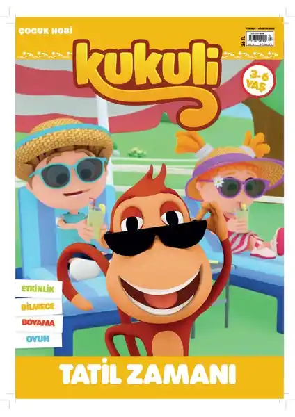 Kukuli Sayı 16 Çocukların Hayal Dünyasını Geliştiren Renkli ve Eğlenceli Dergi