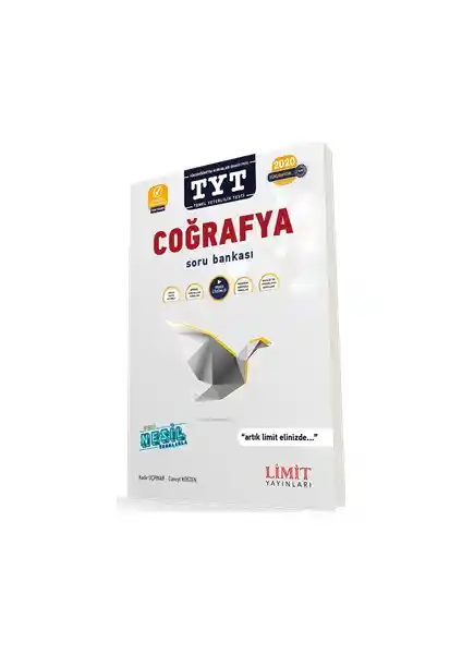 Limit Yayınları 2020 TYT Coğrafya Soru Bankası Öğrencilerin Sınava Hazırlık Sürecini Destekler