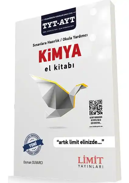 Limit Yayınları TYT-AYT Kimya El Kitabı 12. Sınıf Öğrencileri İçin Güncel ve Kapsamlı Kaynak