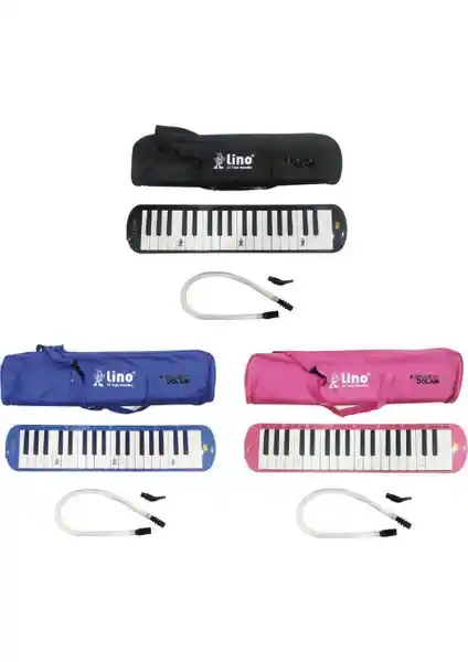 Lino 37 Tuşlu Bez Çantalı Melodika: Yüksek Kaliteli ve Hijyenik Müzik Enstrümanı