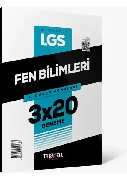 Marka Yayınları 2025 LGS 1. Dönem Fen Bilimleri Deneme Seti Öğrencilere Pratik Hazırlık Sağlar