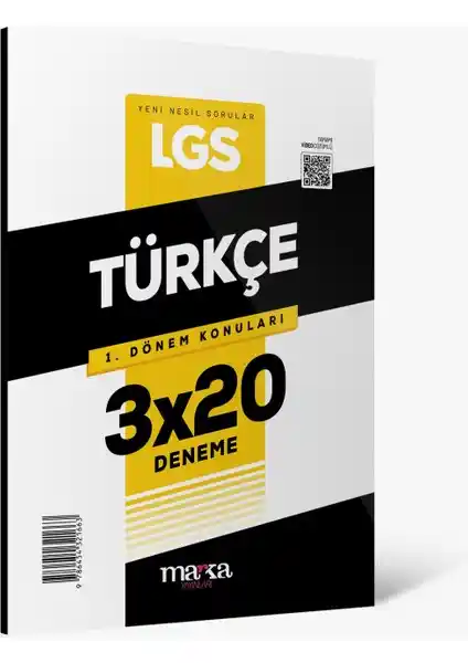 Marka Yayınları 2025 LGS 1. Dönem Türkçe Deneme Seti Sınava Hazırlık İçin Uygun