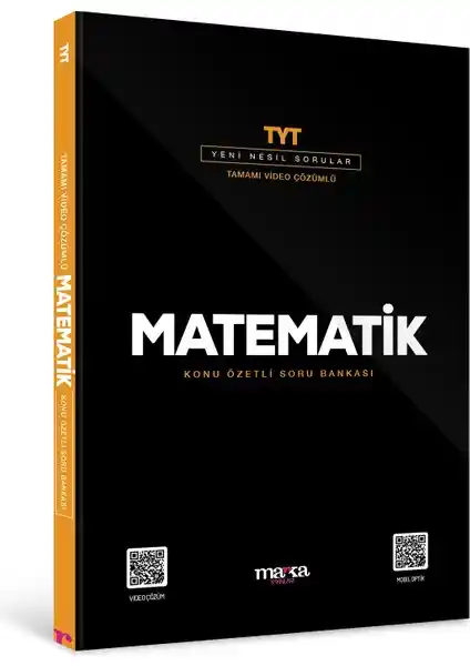 Marka Yayınları 2025 TYT Matematik Soru Bankası Detaylı Konu Özetli ve Video Çözümlü