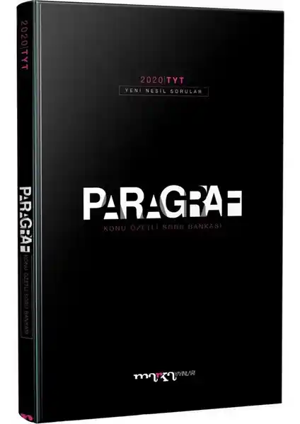 Marka Yayınları TYT 2020 Paragraf Konu Özetli Soru Bankası İnceleme ve Değerlendirme