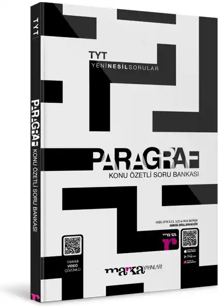 Marka Yayınları TYT 2023 Paragraf Konu Özetli Yeni Nesil Soru Bankası İnceleme ve Değerlendirme