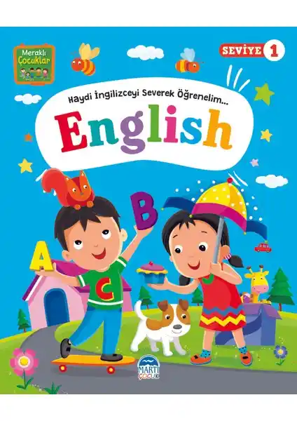Martı Çocuk Yayınları Meraklı Çocuklar Serisi İngilizce Öğrenme Kitabı Özellikleri ve Değerlendirmesi