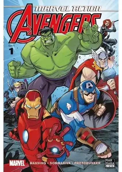 Marvel Action Avengers Sayı 1: Heyecan Dolu Macera ve Koleksiyon Değeri İle Öne Çıkan Çizgi Roman