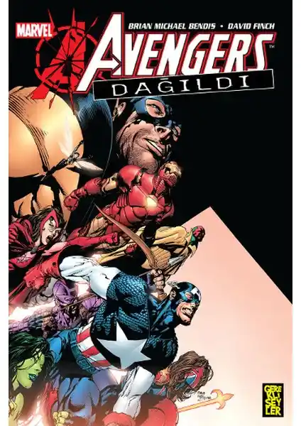 Marvel Evreninin En Çarpıcı Hikayesi Avengers Dağıl<dı> Karmaşa Türkçe Basım