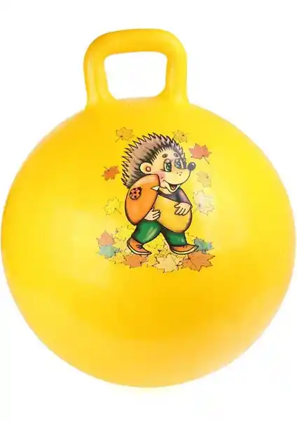 Masis Asımoğlu Zıp Zıp Çocuk Plates Topu Sarı Renkli Eğlence ve Güvenlik Ön Planda
