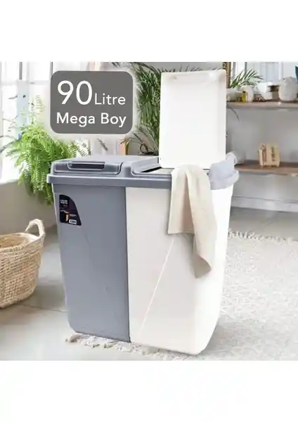 Meleni Home Mega Duo ve Motek Duo Laundry Çamaşır Sepetleri Karşılaştırması