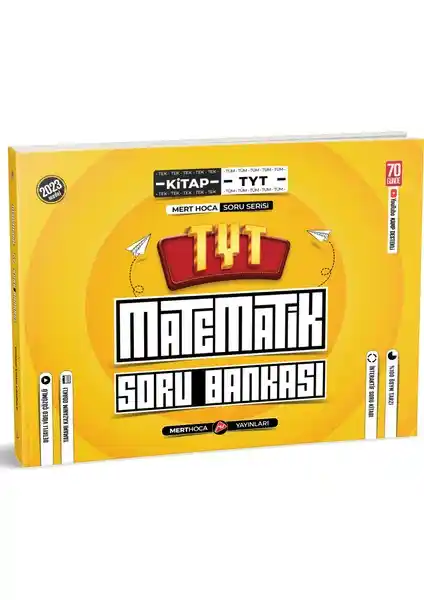 Mert Hoca Yayınları 2023 TYT Matematik Soru Bankası Eko Öğrencilere Kapsamlı Çözüm Kaynağı