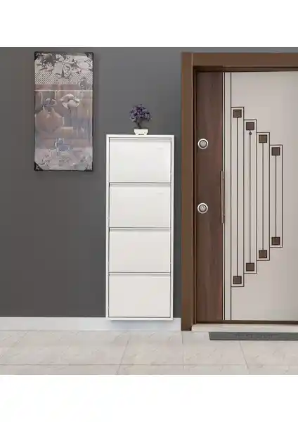 Metal Ayakkabılık Karşılaştırması: Kaser Beyaz 4'lü ve Mobilya Pratik 5'li modelleri