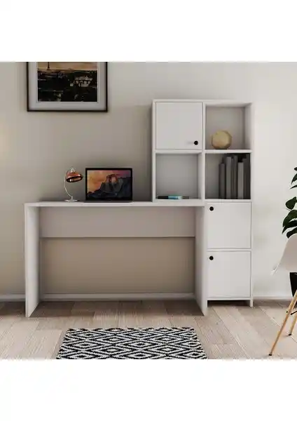 Mezza Sılence ve Moonlife Çınar Çalışma Masası Kitaplık Karşılaştırması