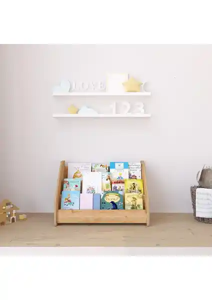 Minera Anka ve Mingitav Lucky Montessori Ahşap Kitaplıklarının Karşılaştırması