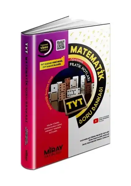 Miray Yayınları TYT 12. Sınıf Matematik Soru Bankası Güncel İçerik ve Pratik Çözümlerle Öğrenmeyi Destekler