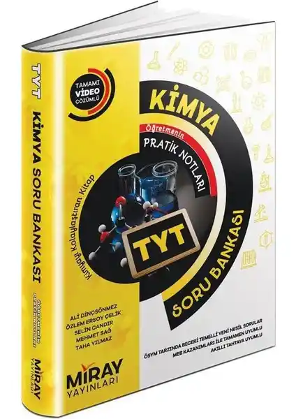 Miray Yayınları TYT Kimya Soru Bankası Güncel ve Kapsamlı Çalışma Aracı