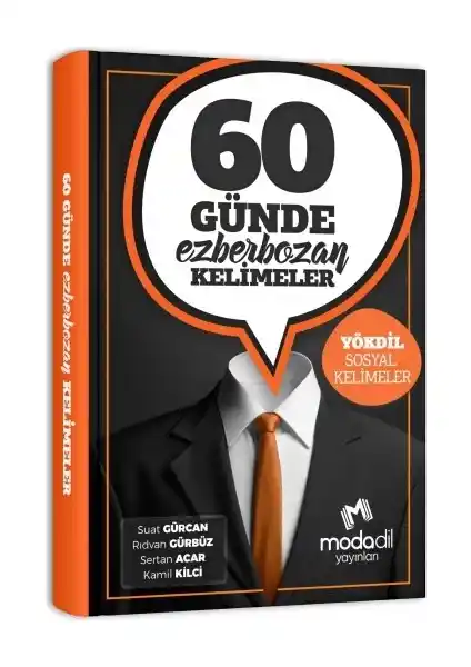 Modadil 60 Günde Ezberbozan YÖKDİL Sosyal Kelimeleri Sınava Hazırlık Kitabı Detayları