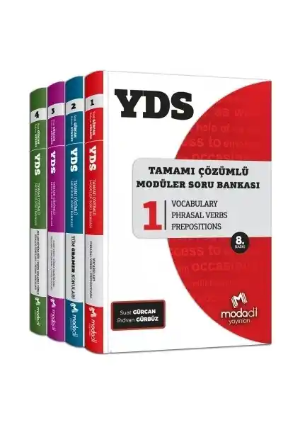 Modadil YDS Modüler Soru Bankası Seti - Suat Gürcan ile Etkili Sınav Hazırlığı