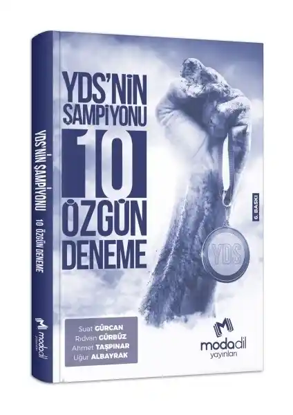 Modadil YDS Şampiyonu 10 Özgün Deneme Kitabı Yükseköğretim Sınavı Hazırlık Kaynağı