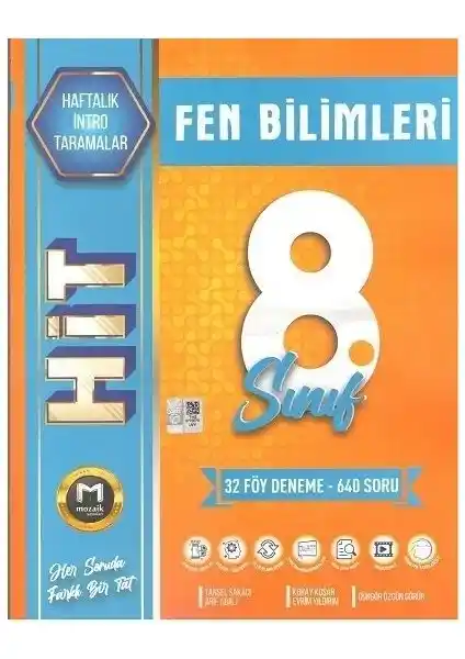 Mozaik Yayınları 8. Sınıf Fen Bilimleri Intro Hıt Kitabı Detaylı İnceleme ve Değerlendirme