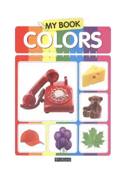 My Book Colors Serisi: Çocuklar İçin Dayanıklı ve Eğitici Renkli Kitaplar