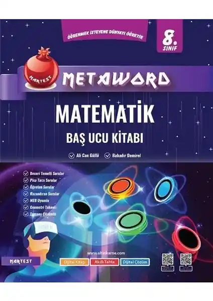 Nartest Yayınevi 8. Sınıf Metaword Matematik Baş Ucu Kitabı İnceleme ve Özellikleri