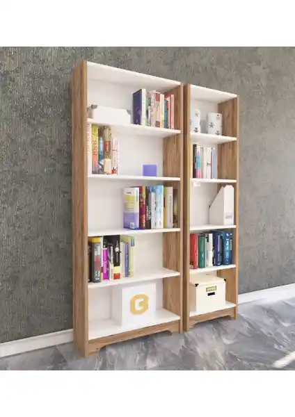 Nur Mobilya Ecrin ve Variant Orkide Kitaplıkları Karşılaştırması