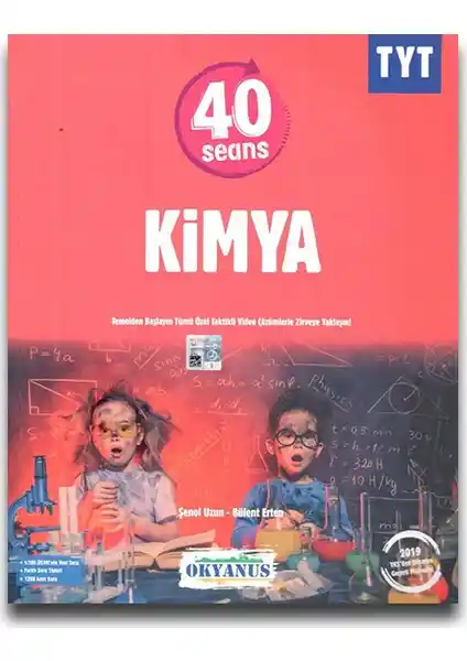 Okyanus Yayınları TYT 40 Seansta Kimya Kitabı Sınava Hazırlık ve Etkili Öğrenme Kaynağı