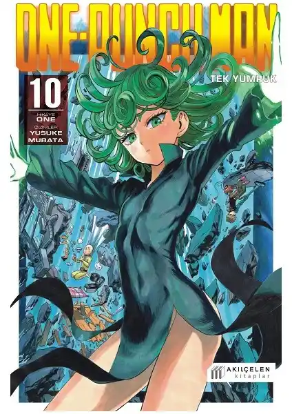 One-Punch Man Cilt 10 Yüksek Kalite Manga Kitabı Yusuke Murata Çizimleriyle